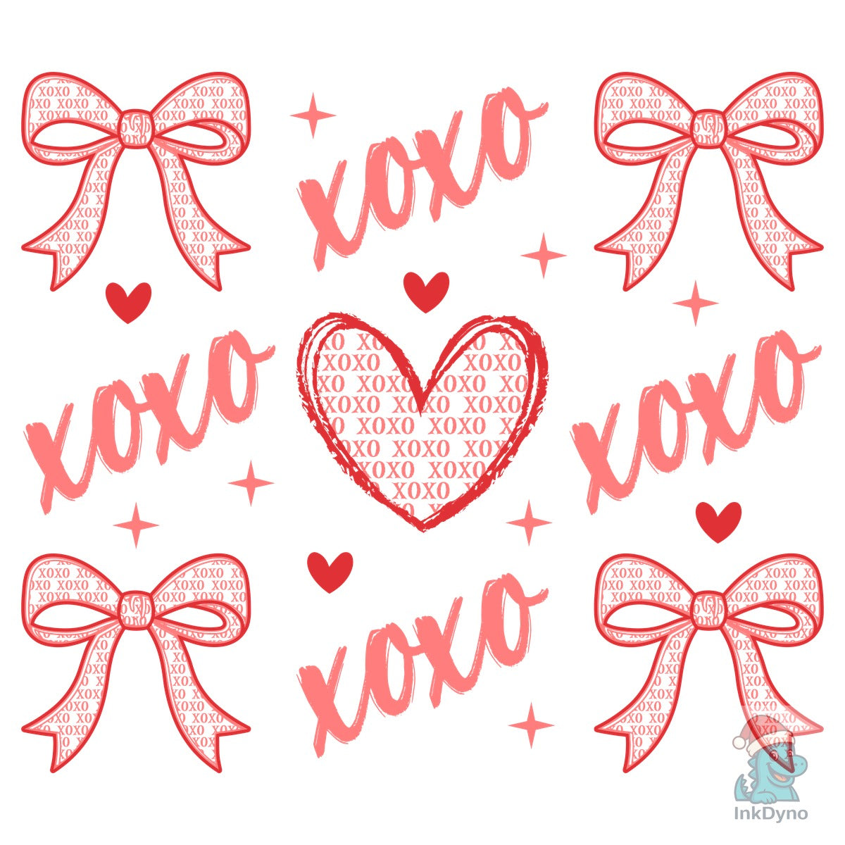 Valentine XOXO Coquette Bow