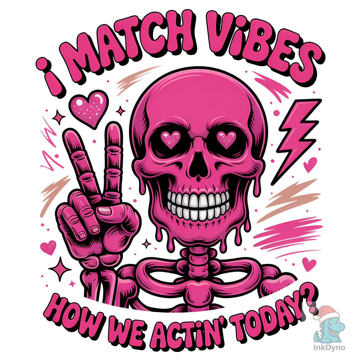 Funny Skeleton Love Valentine Vibe