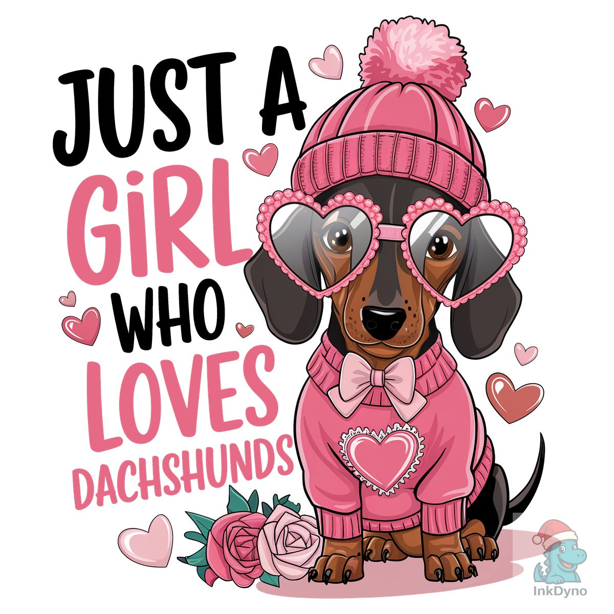Just a Girl Who Loves Dachshunds