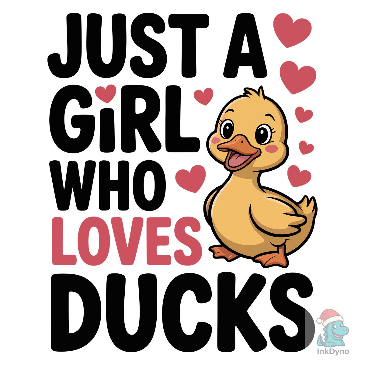 Just a Girl Who Loves Ducks T-shirt