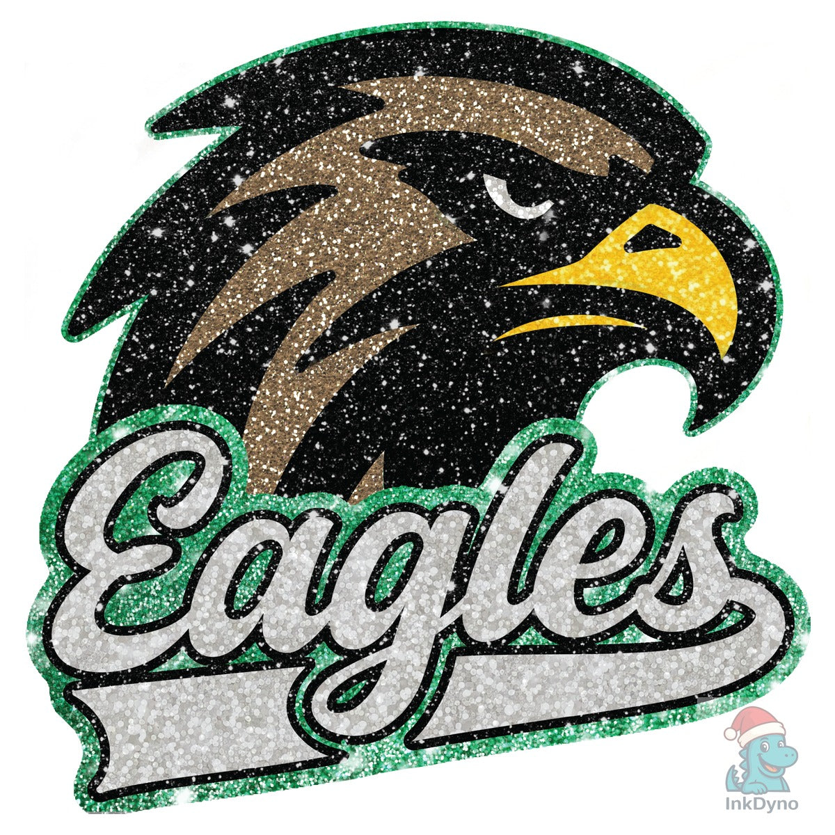 Eagles Football Glitter Sports