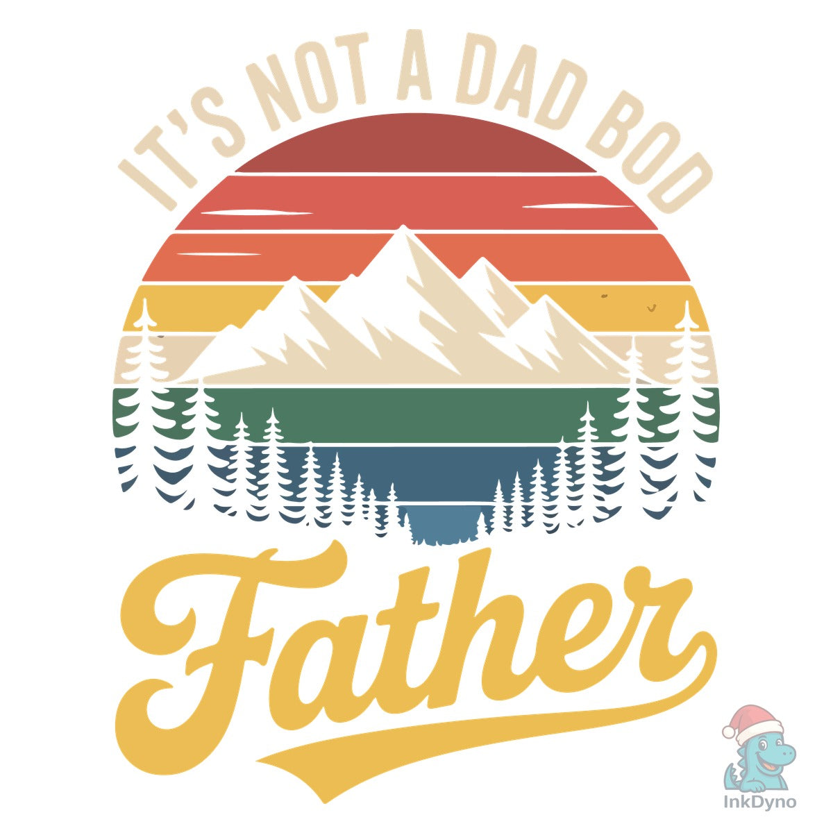 Retro Father Figure T-Shirt