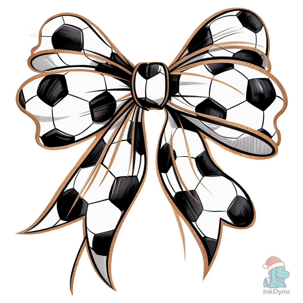 Soccer Coquette Soccer Bow Bow