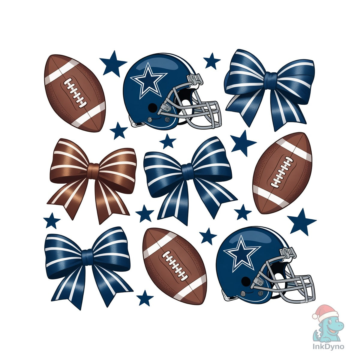 Coquette Football Football Bow