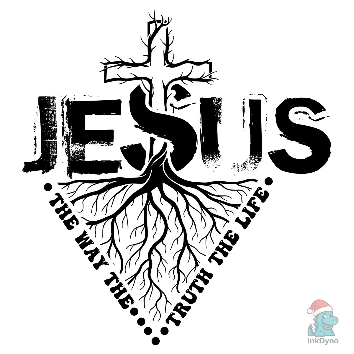 The Way the Truth the Life Christian Tee