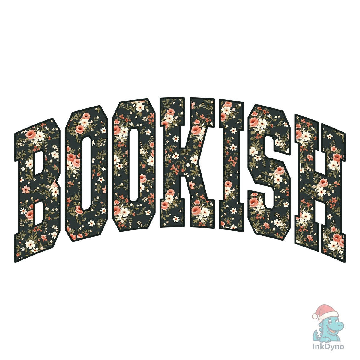 Floral Bookish Bookworm Book Lover