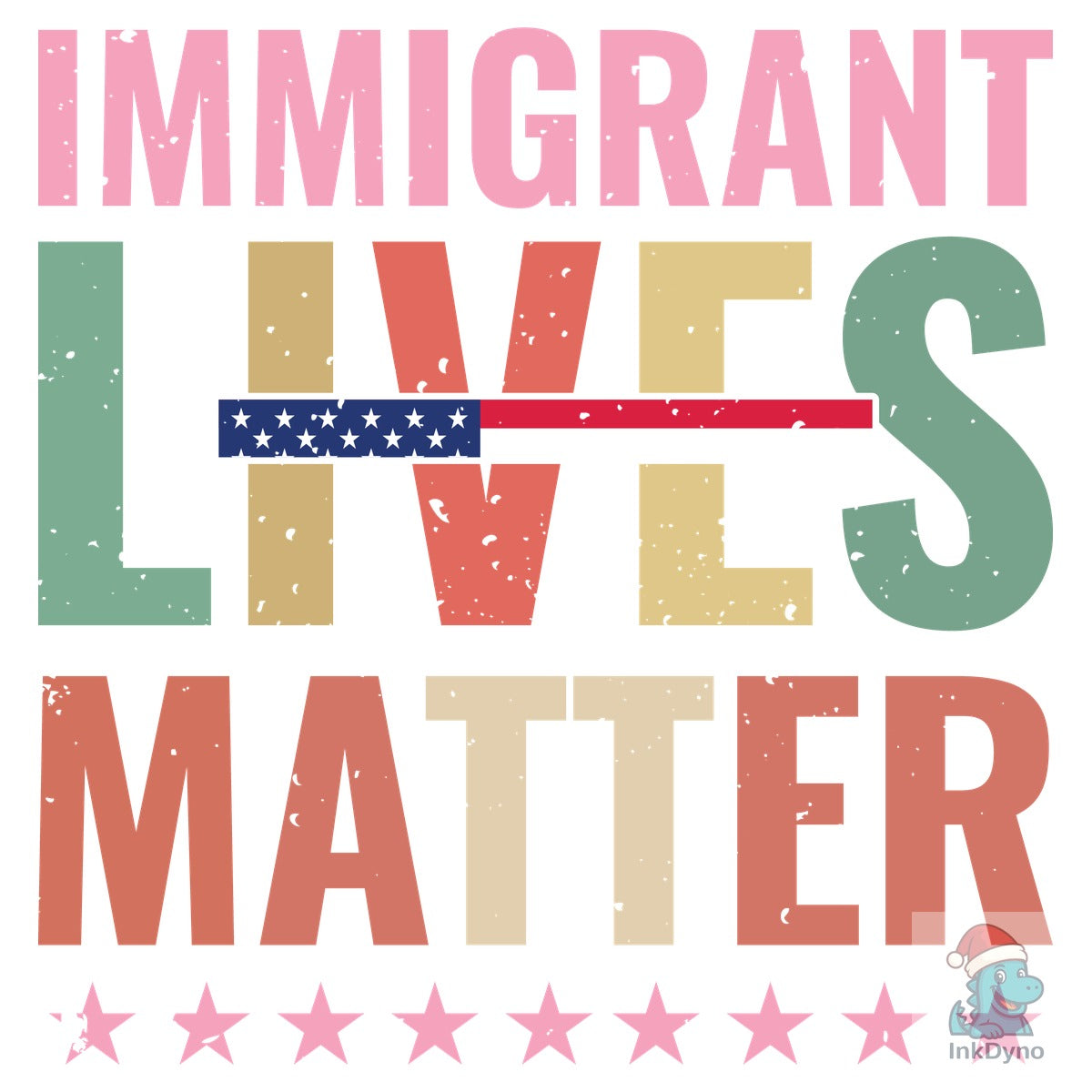 Immigrant Lives Matter T-Shirt Design