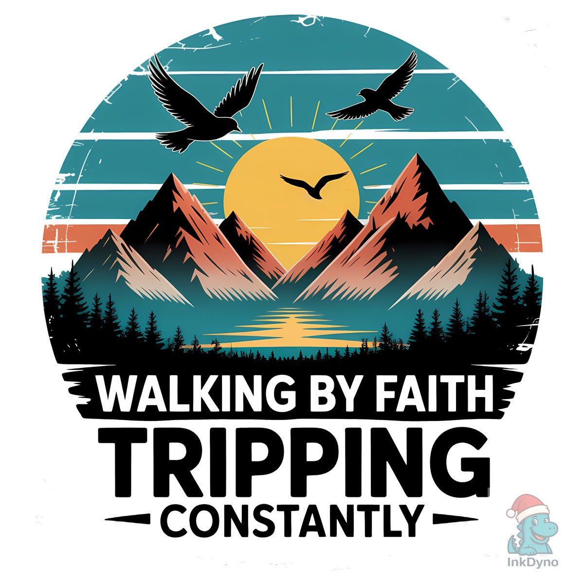 Walking by Faith Christian Bible Verse