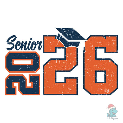 Class of 2026 Senior Graduation Graphic