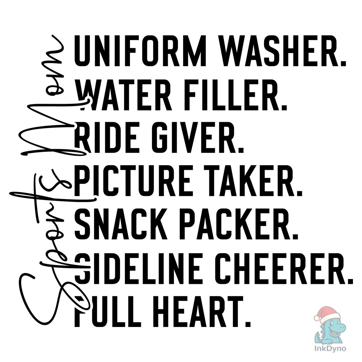 Uniform Washer Sports Mom