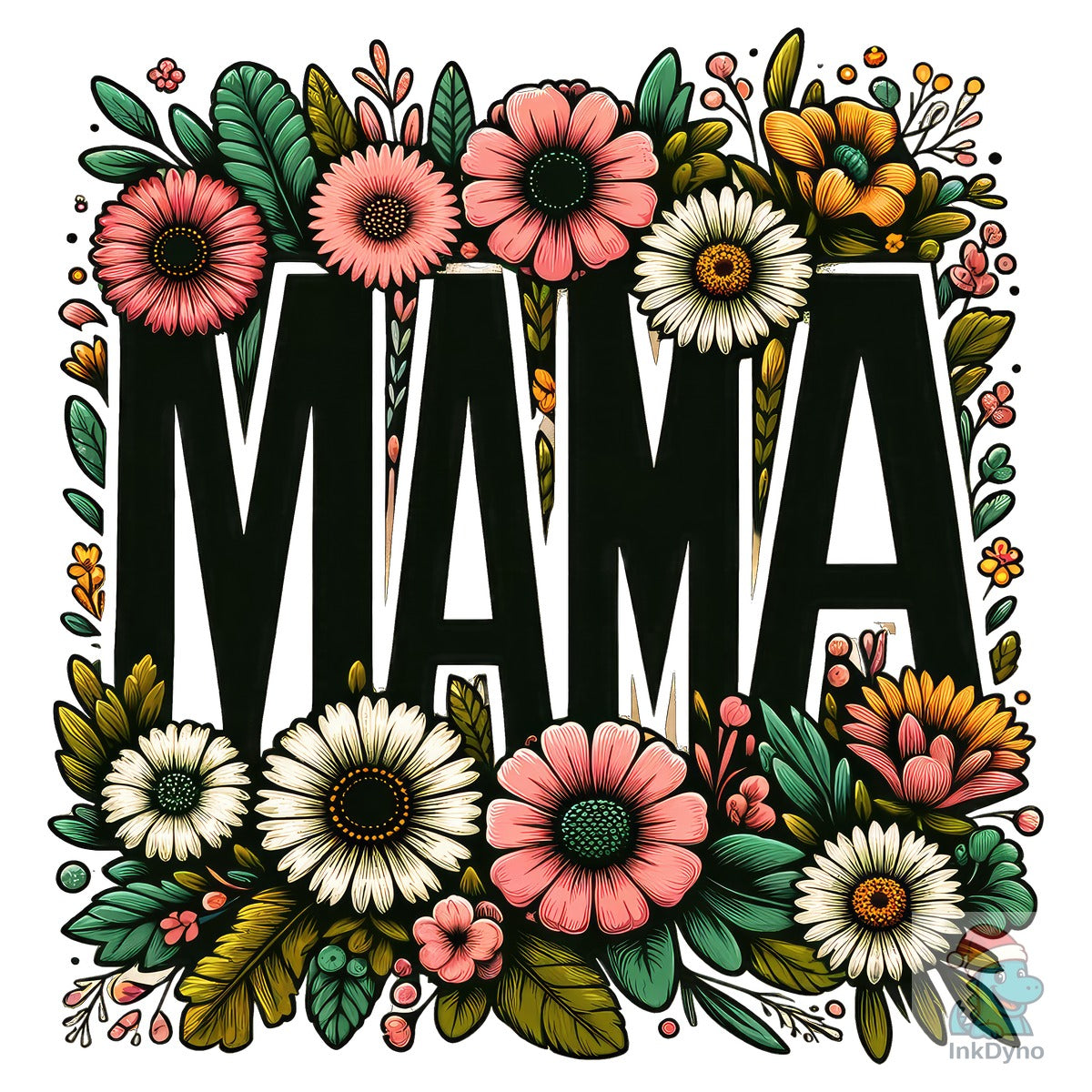 Floral Mama Sublimation Mama