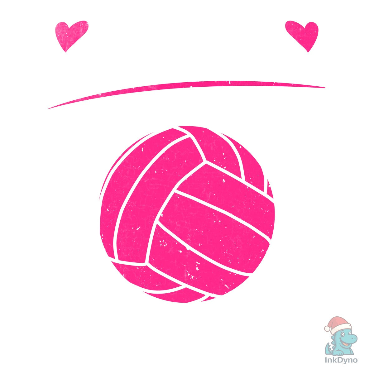 V is for Valentine's Volleyball T-Shirt