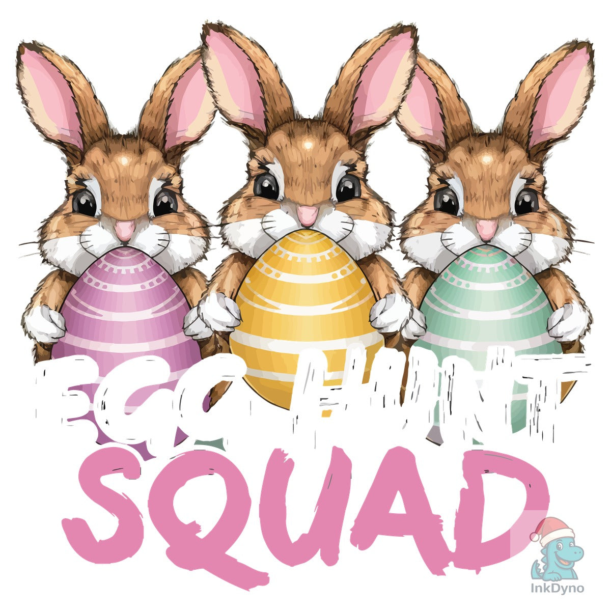 EGG Hunt Squad Easter T-shirt Design