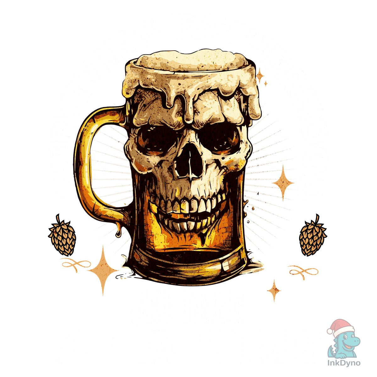 Surviving Fatherhood Beer Skull