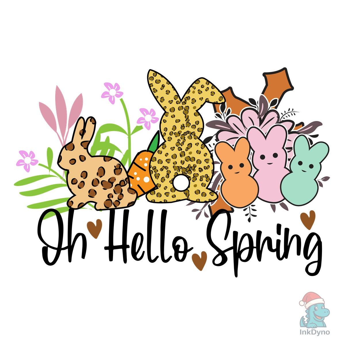 Oh Hello Spring Sublimation Design