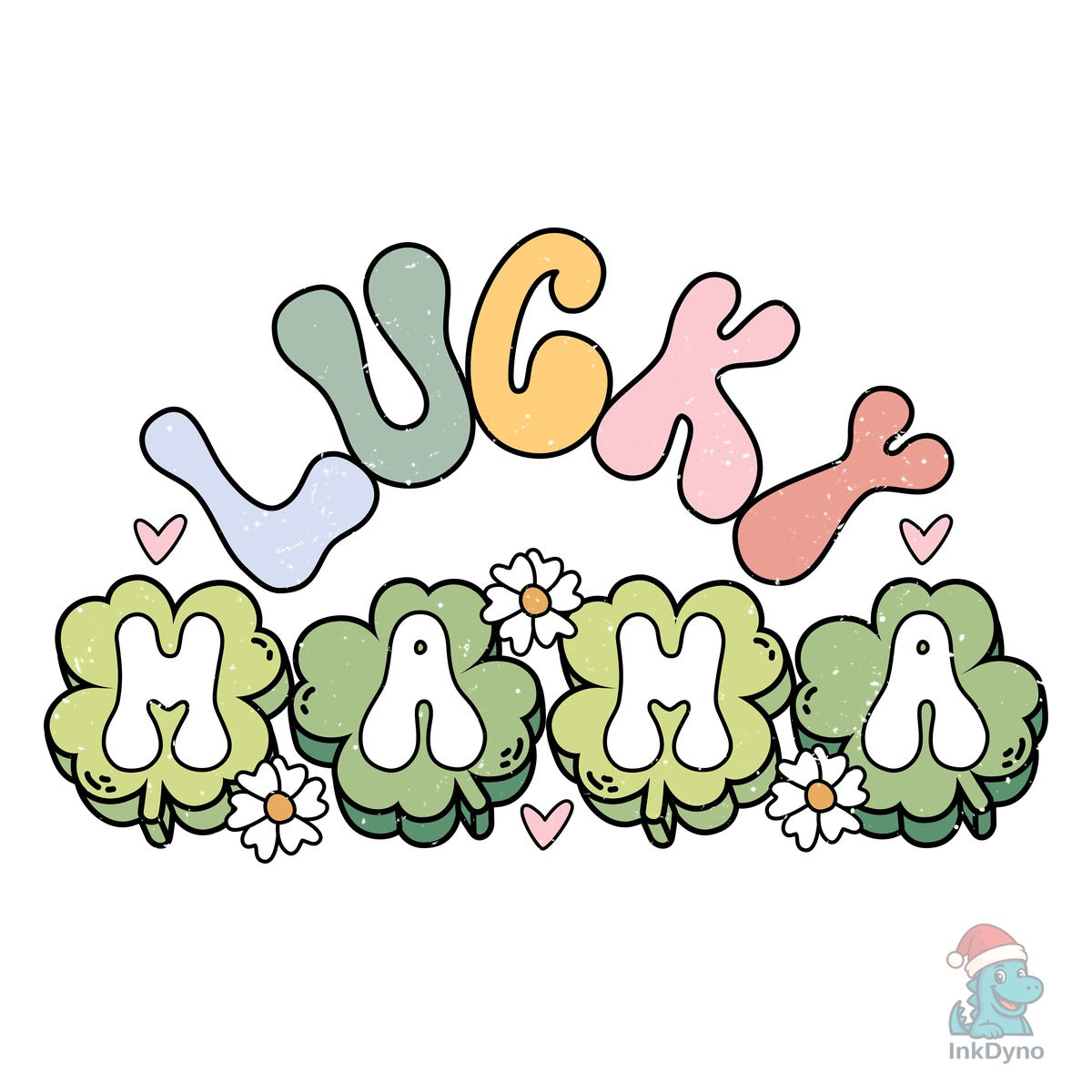 Retro Lucky Mama & Mini Heat