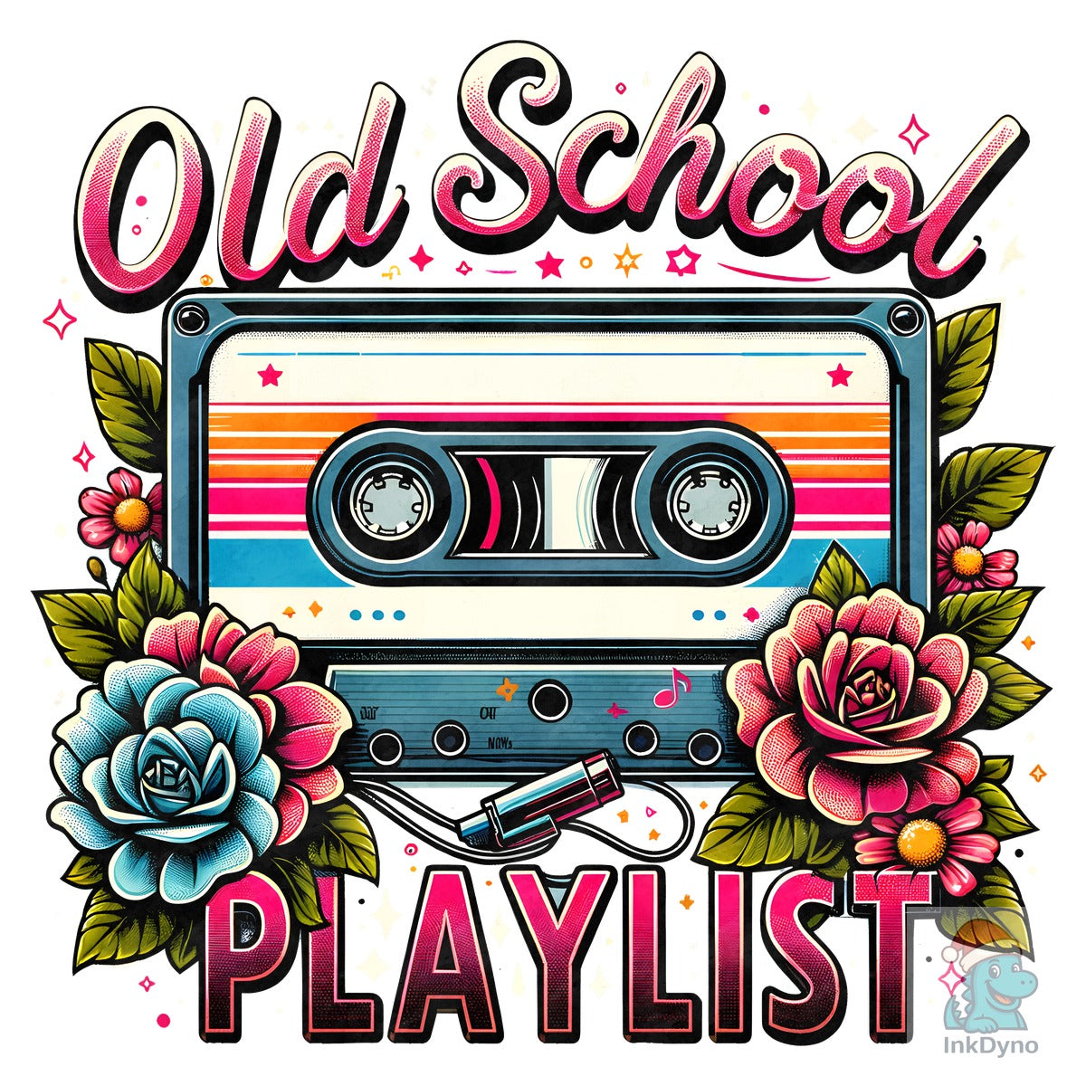 Old School Playlist Cassette