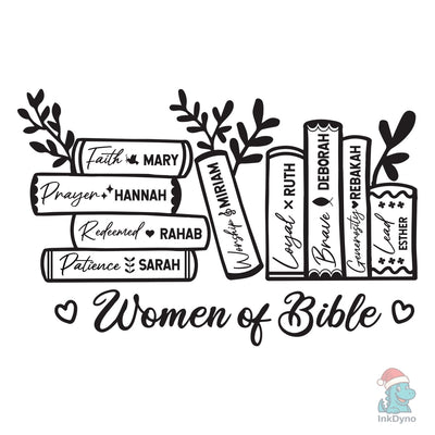 Women of the Bible Book Stack