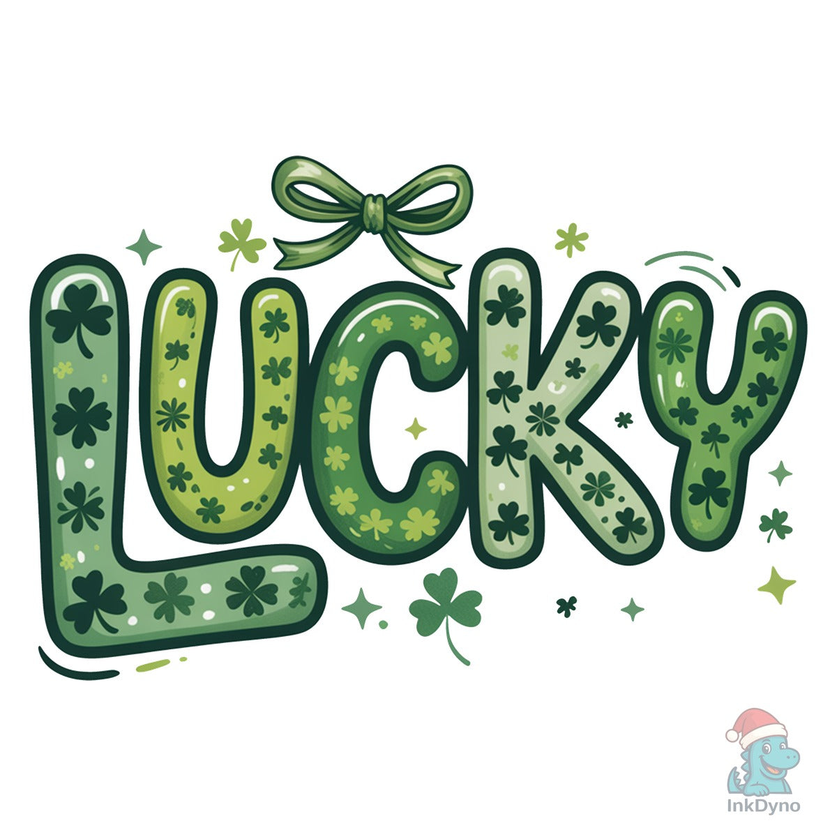 Preppy St Patricks Day Retro Lucky