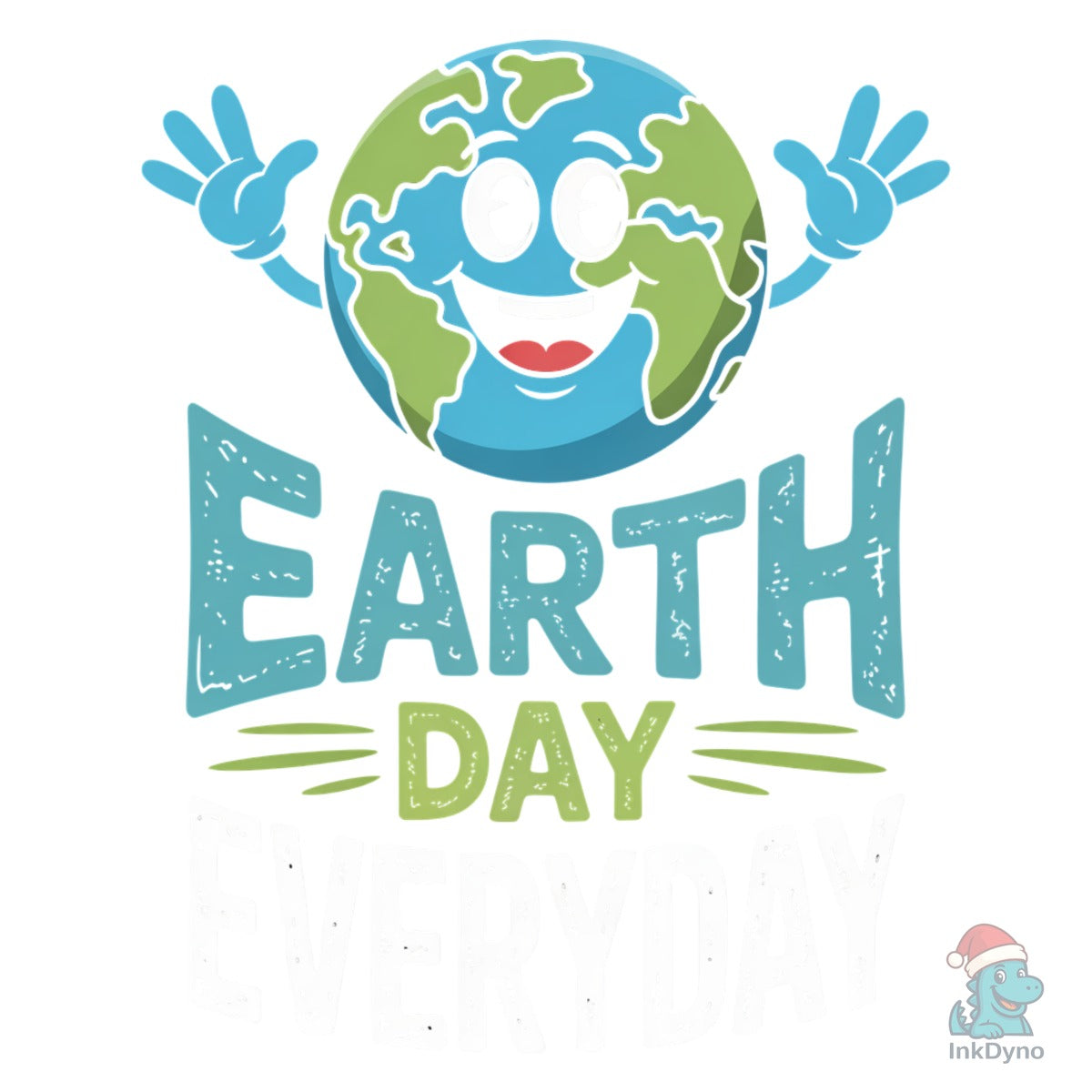 Earth Day Everyday Cute Earth Tee