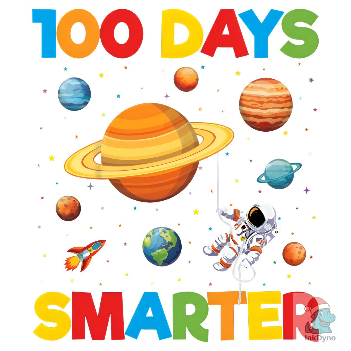 100 Days Smarter Space Theme