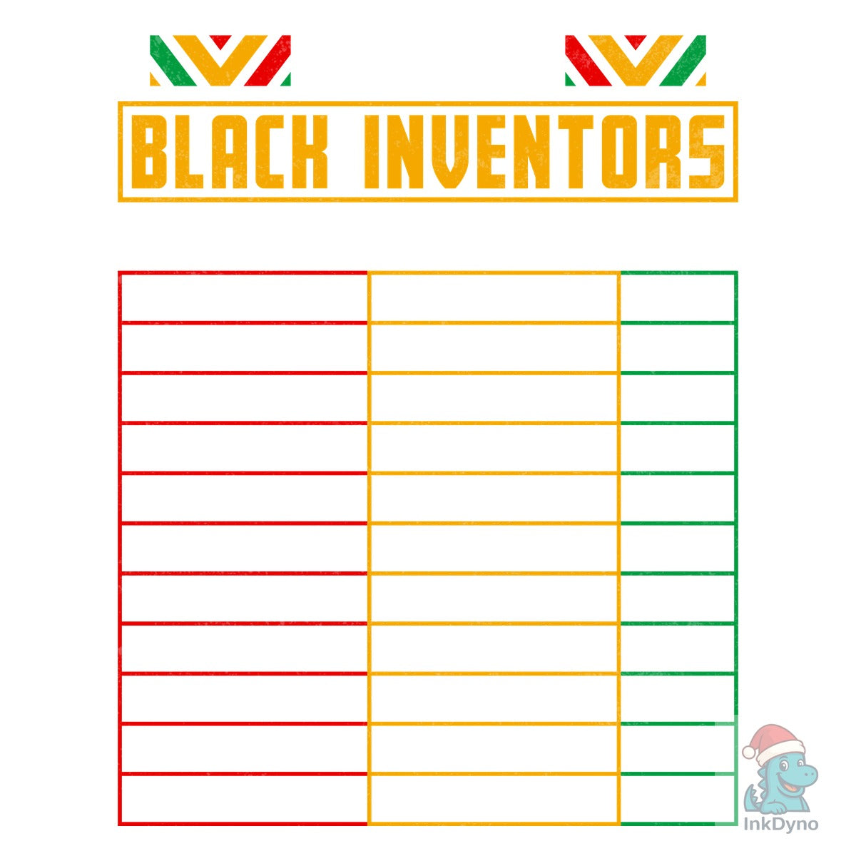 Inventors Black History Month T-Shirt