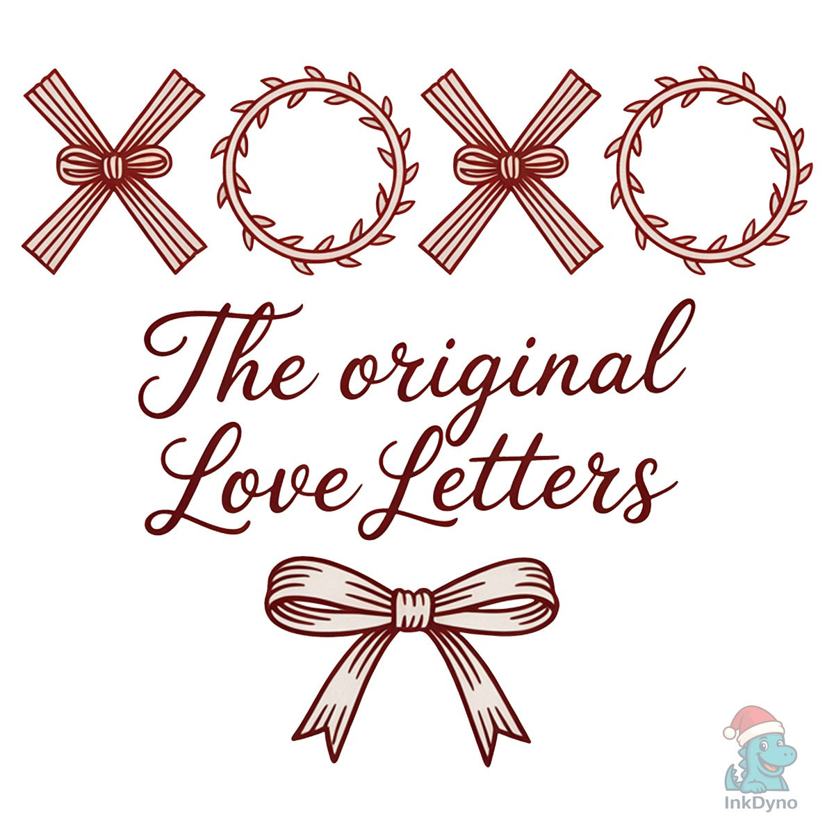 XOXO the Original Love Letters Bow