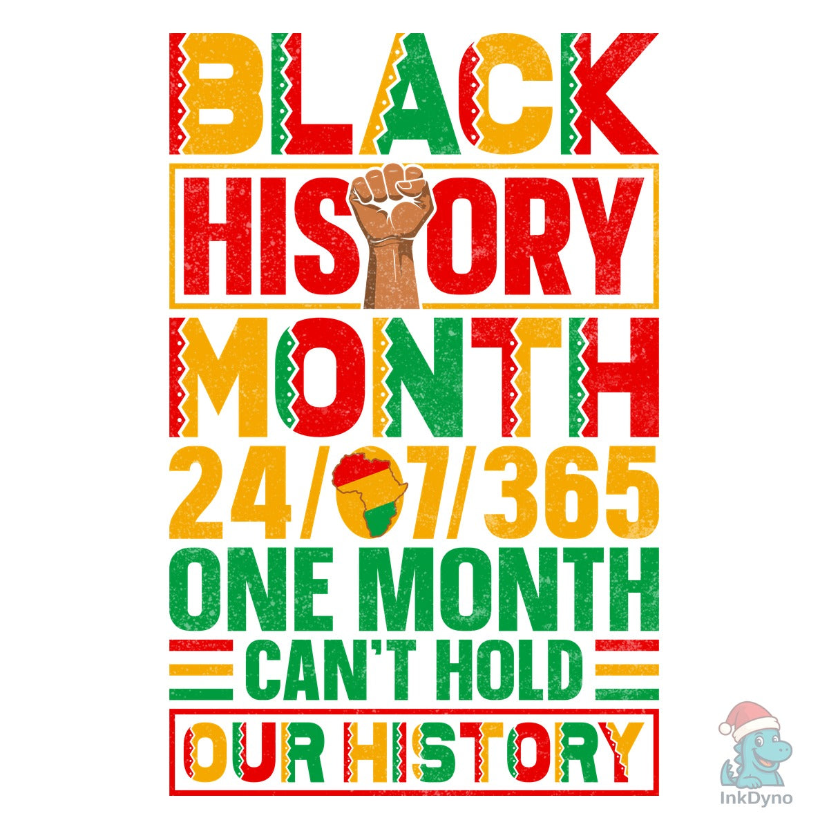 Power Black History Month T-Shirt