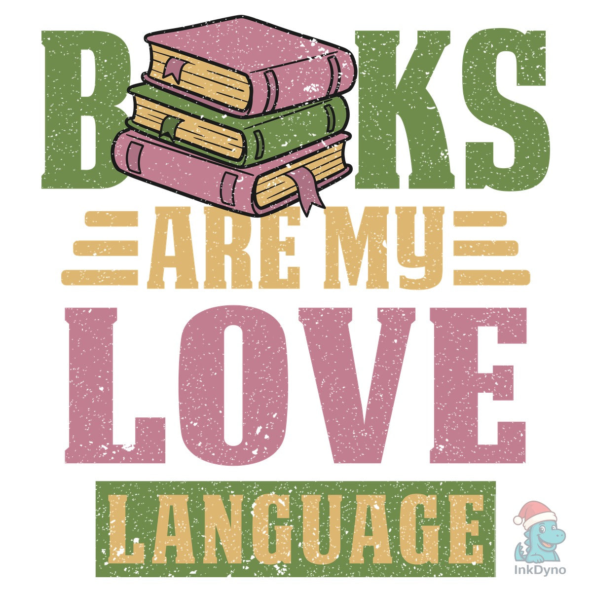 Books Are My Love Language T Shirt