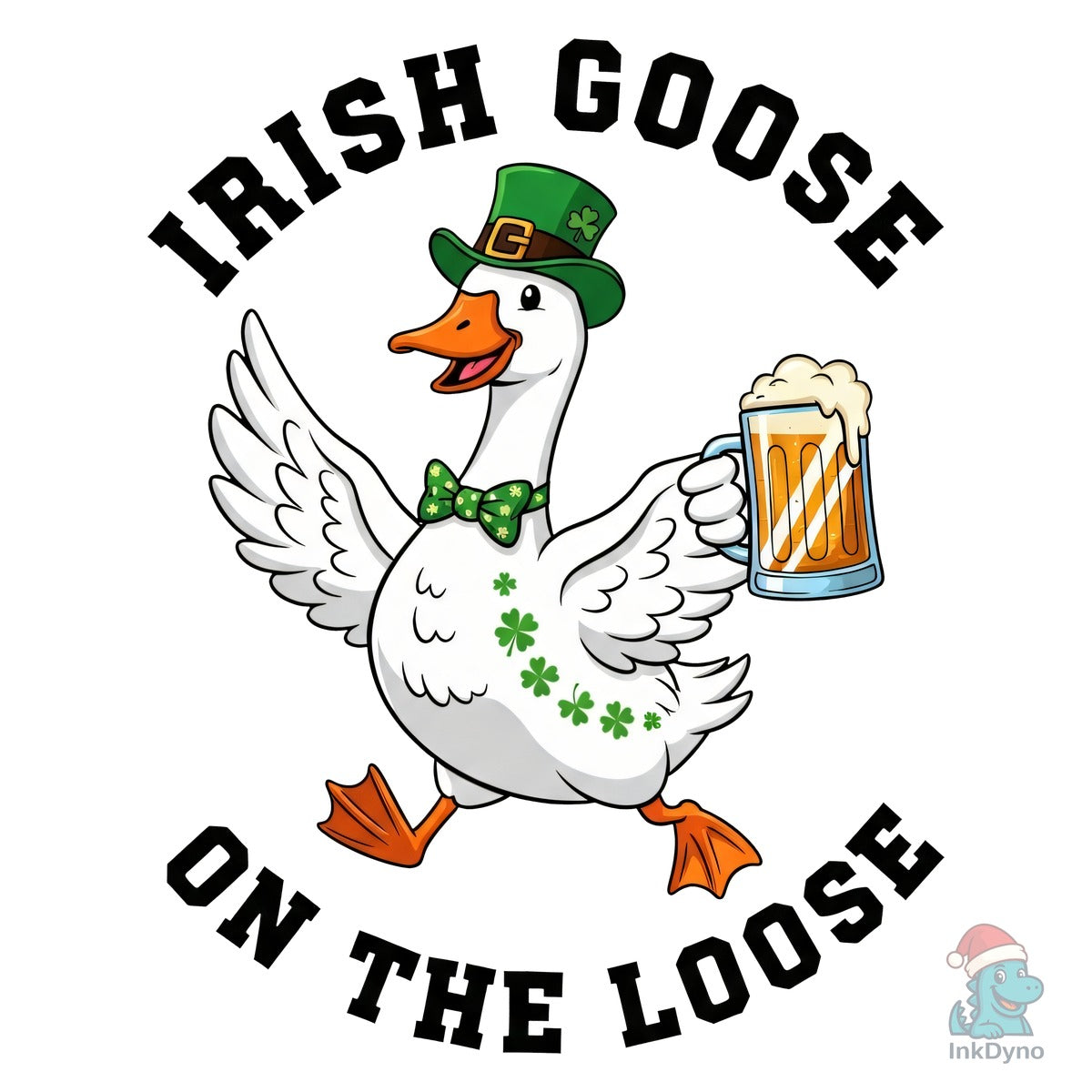 Funny Irish Goose on the Loose
