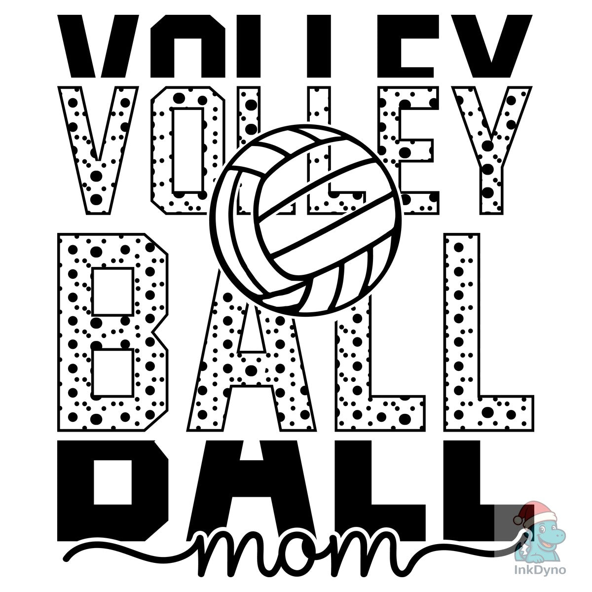Volleyball Mom Volleyball