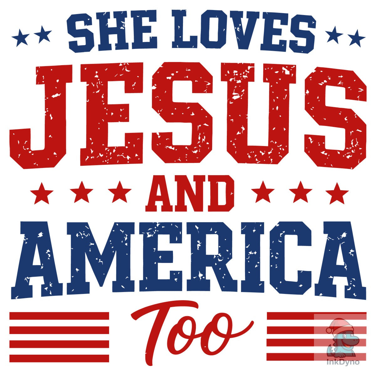 She Loves Jesus America Too