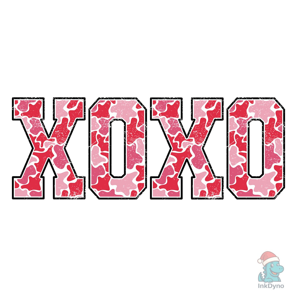 Camo Xoxo Valentine