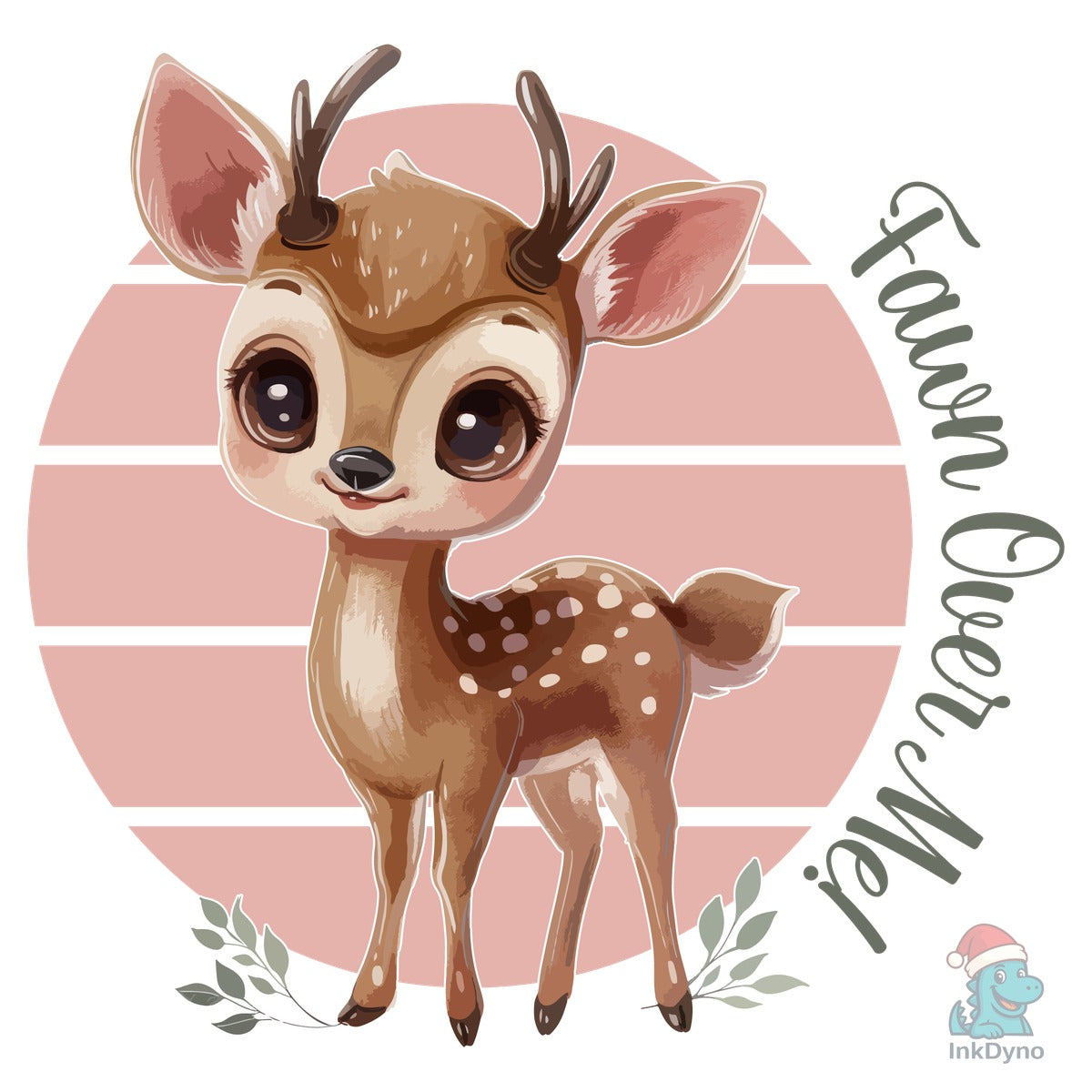 A Deer with a Heart That Says a Deer