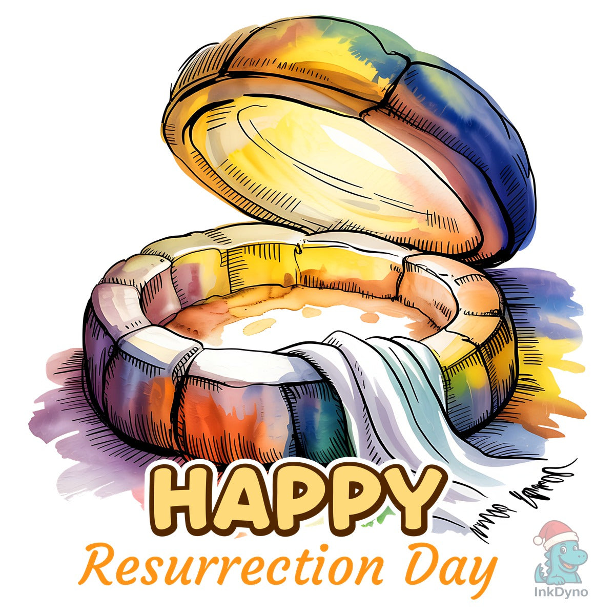 Happy Resurrection Day Christian Easter