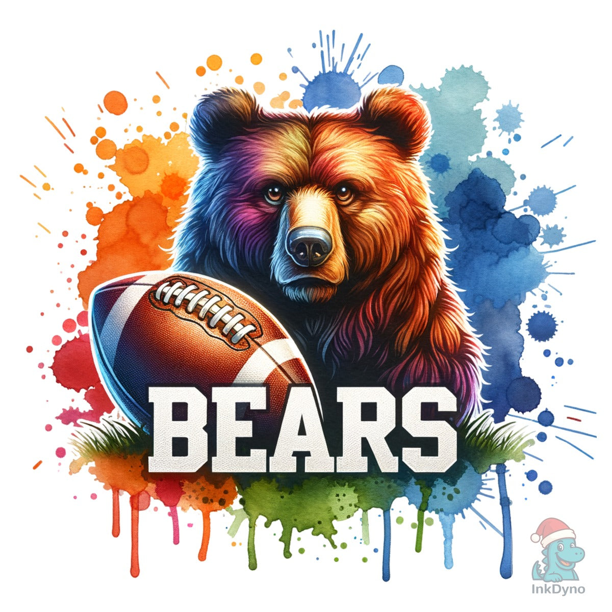 Bears Football Mascot Game Day