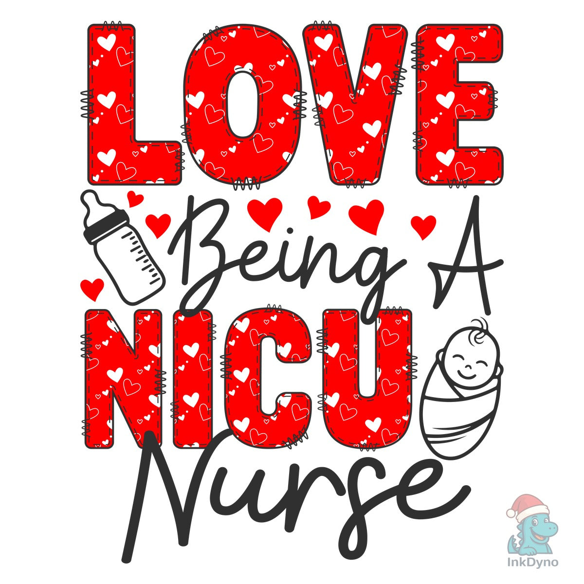 Nurse Valentine's Day T-Shirt