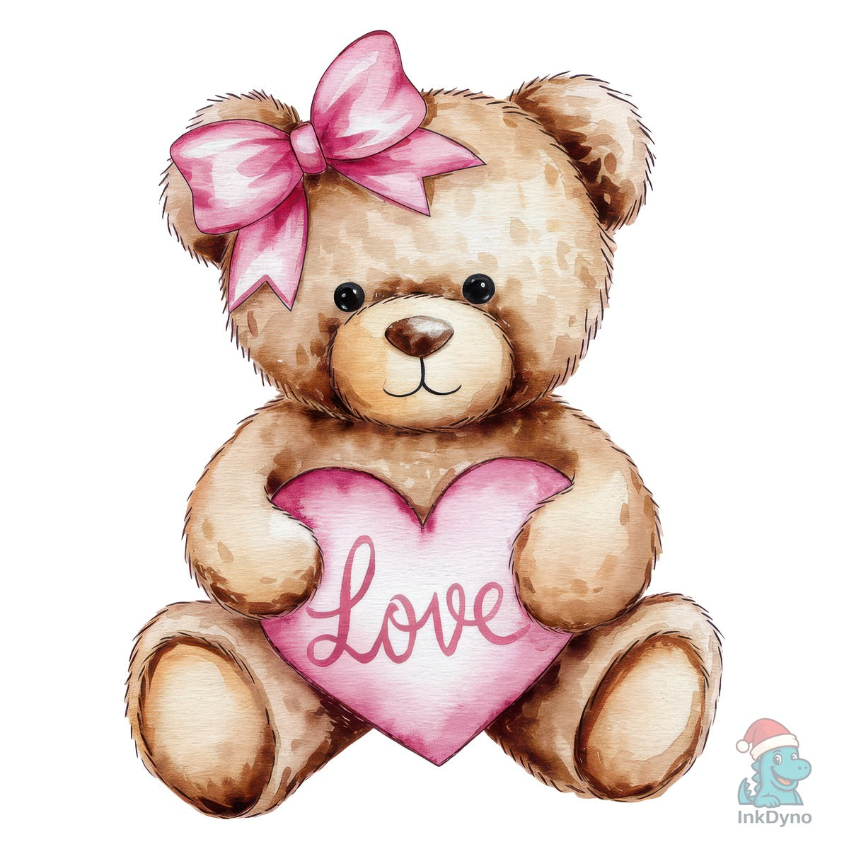 Teddy Bear Coquette Love Heart