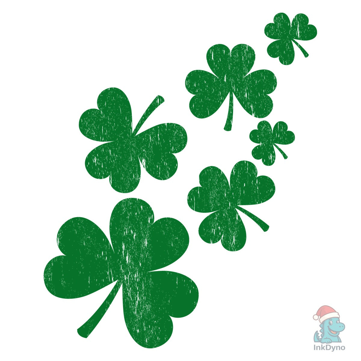 St Patrick's Day Shamrock Heart