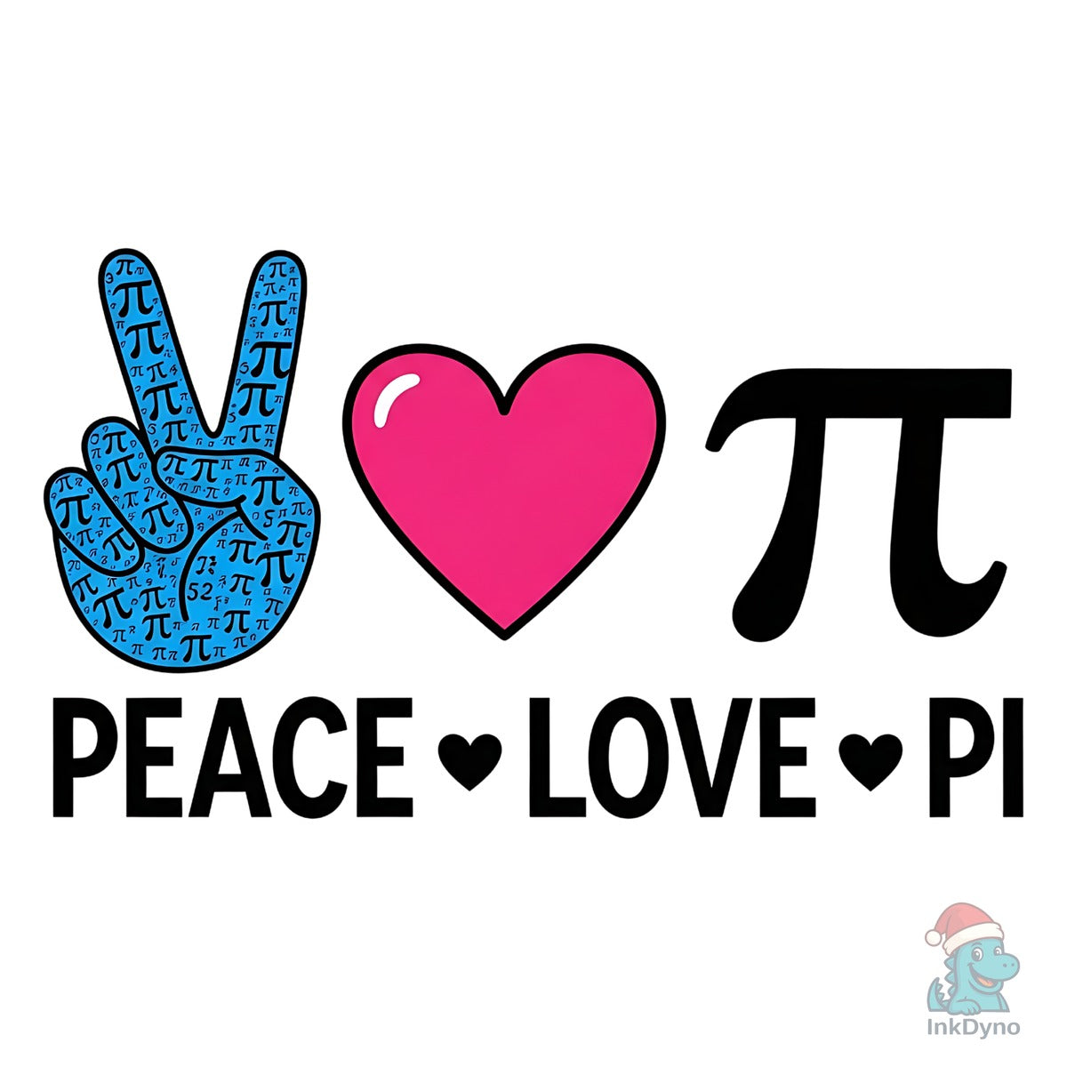 Peace Love Pi Math