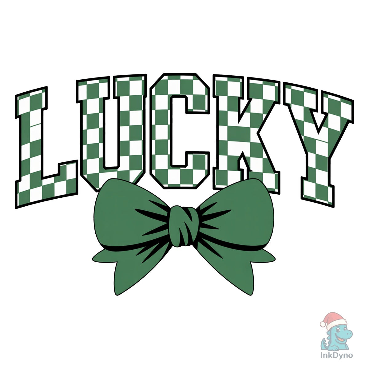 Retro Checkered Lucky St Patrick's Day