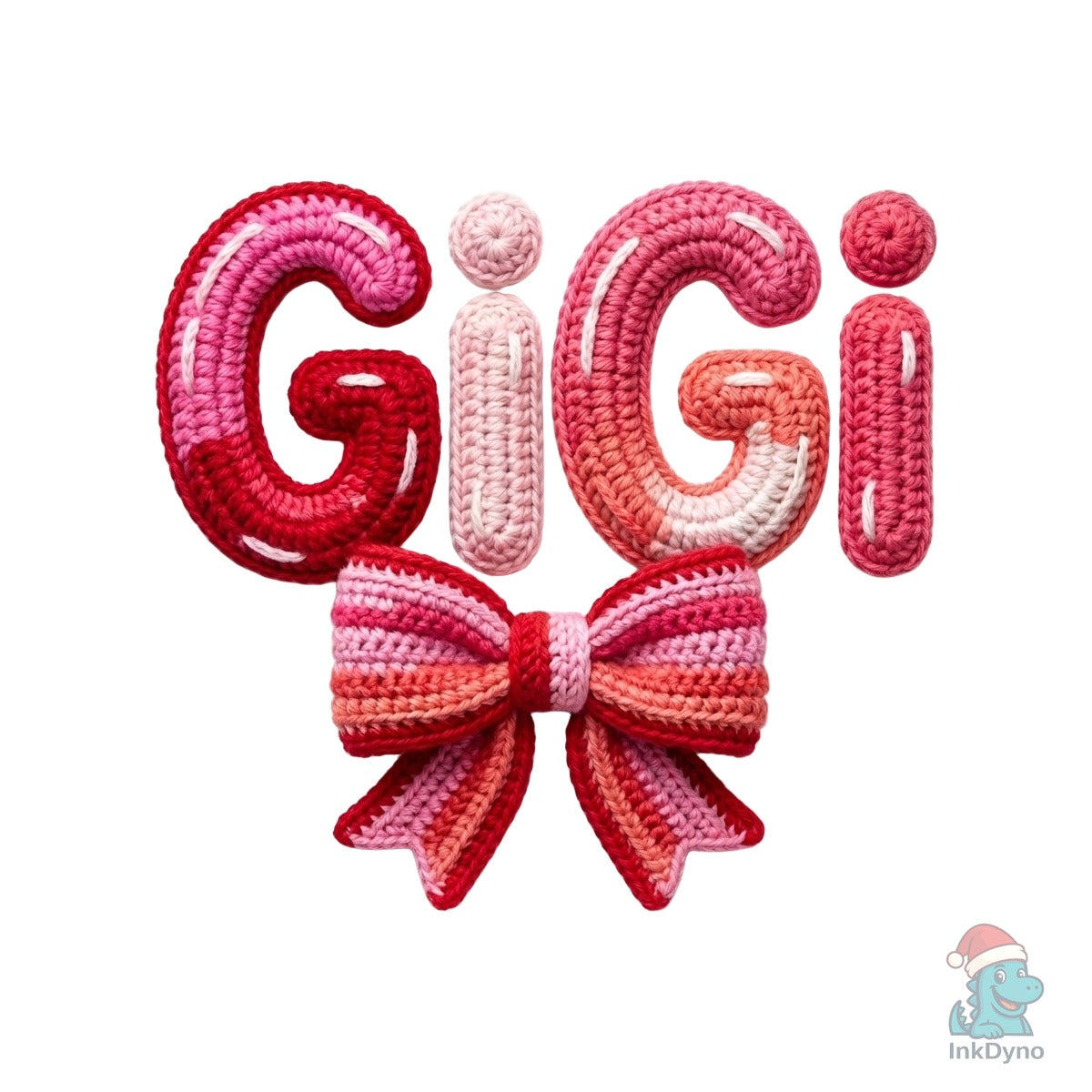 GiGi Faux Yarn Crochet Valentine
