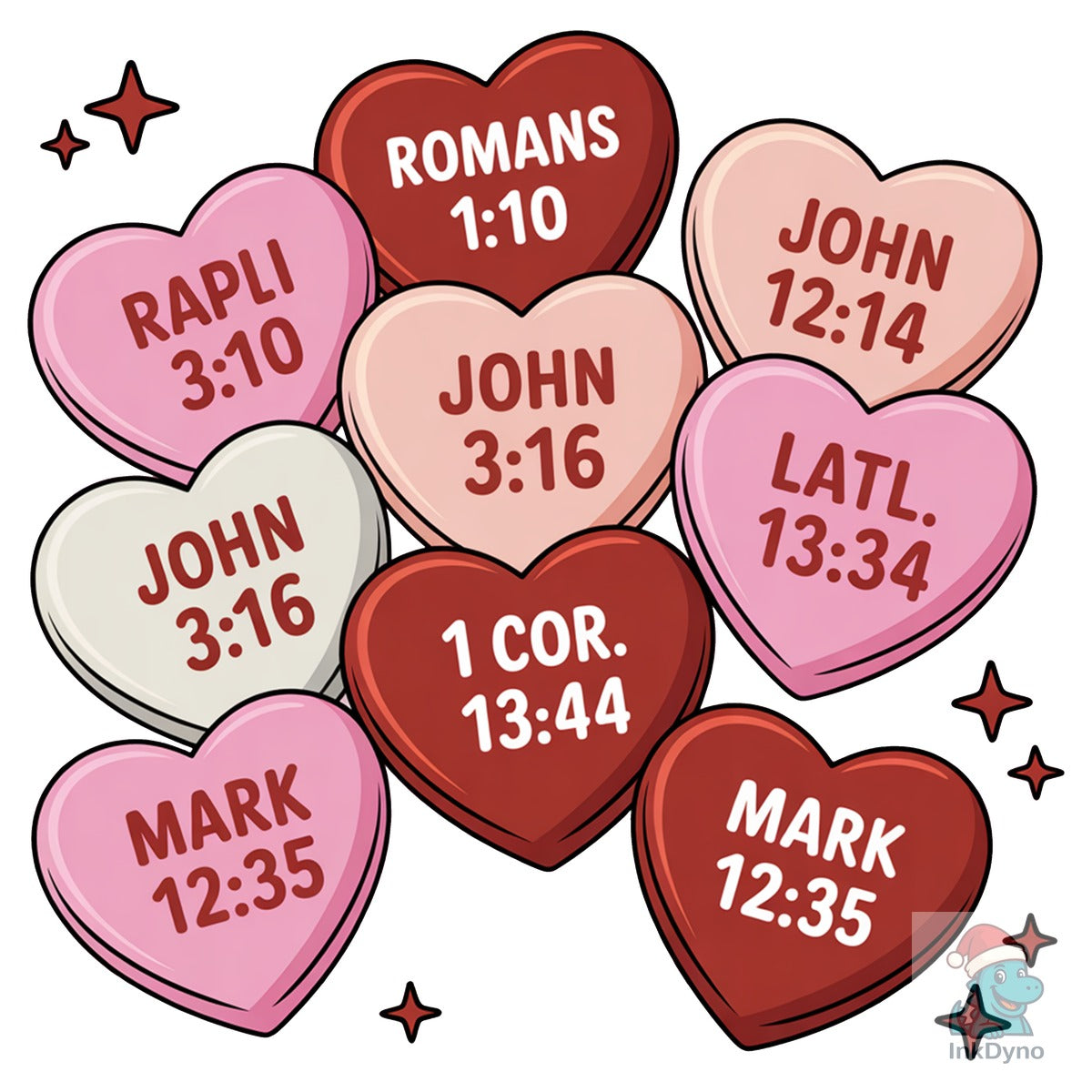 Bible Verse Valentine Sweatshirt