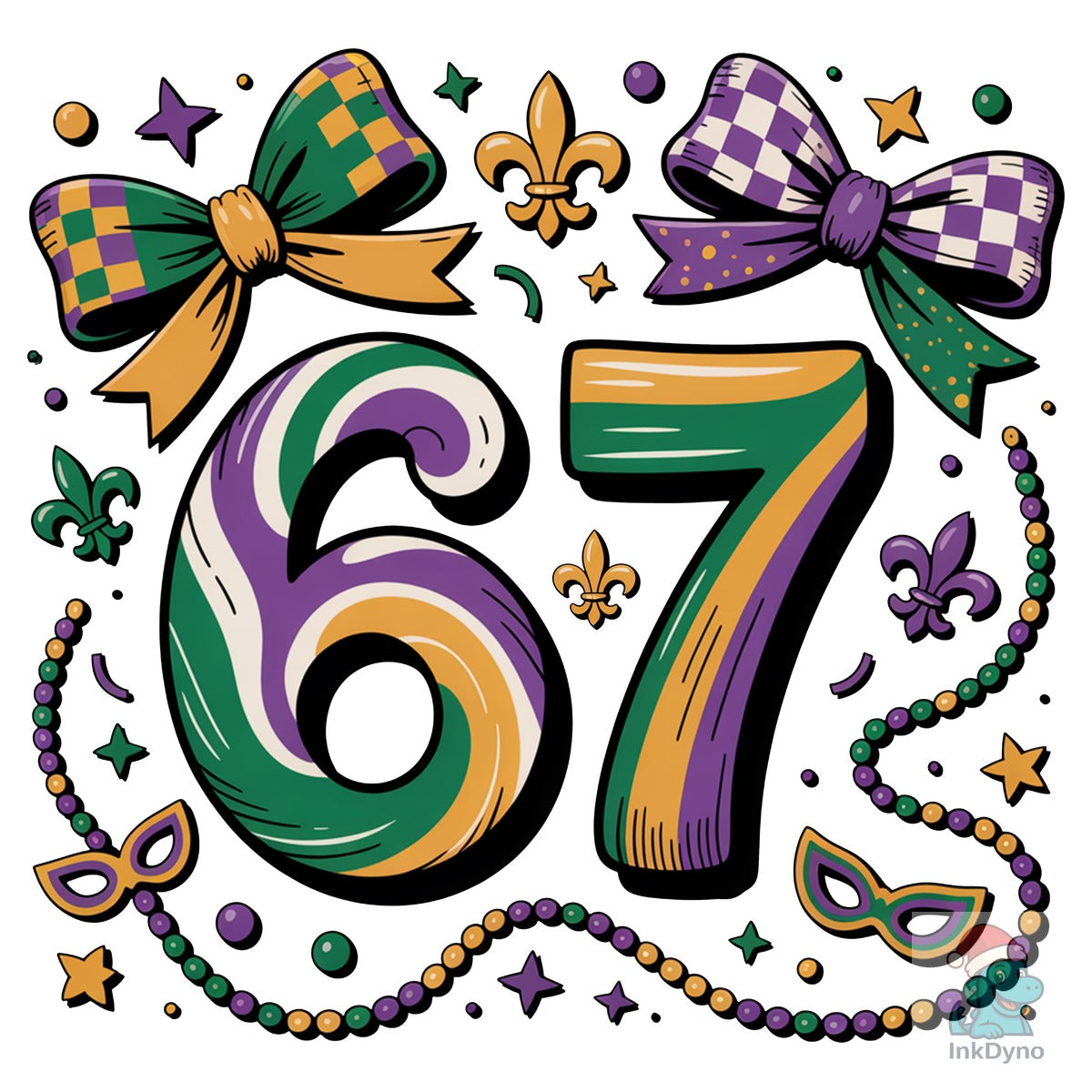 Mardi Gras 6 7 Preppy Coquette