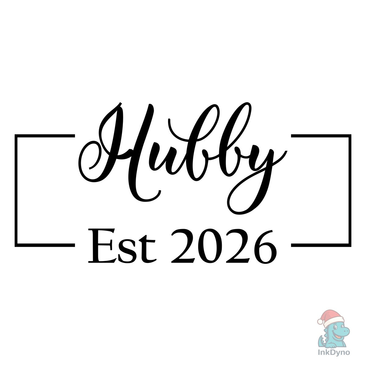 Hubby and Wifey Est 2026 Set