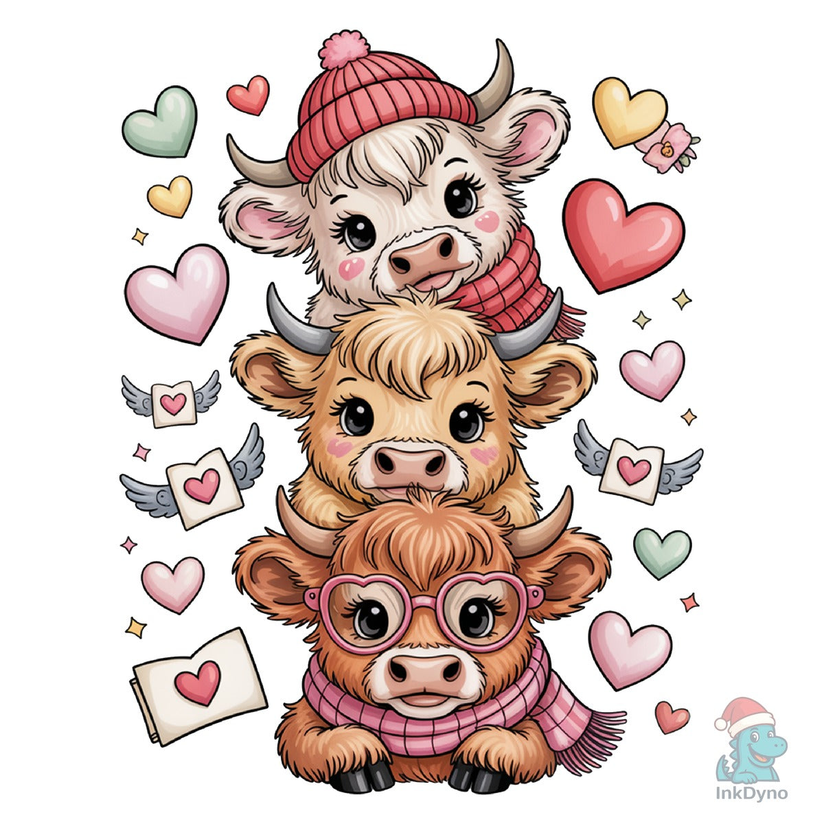 Highland Cow Valentine Valentine's