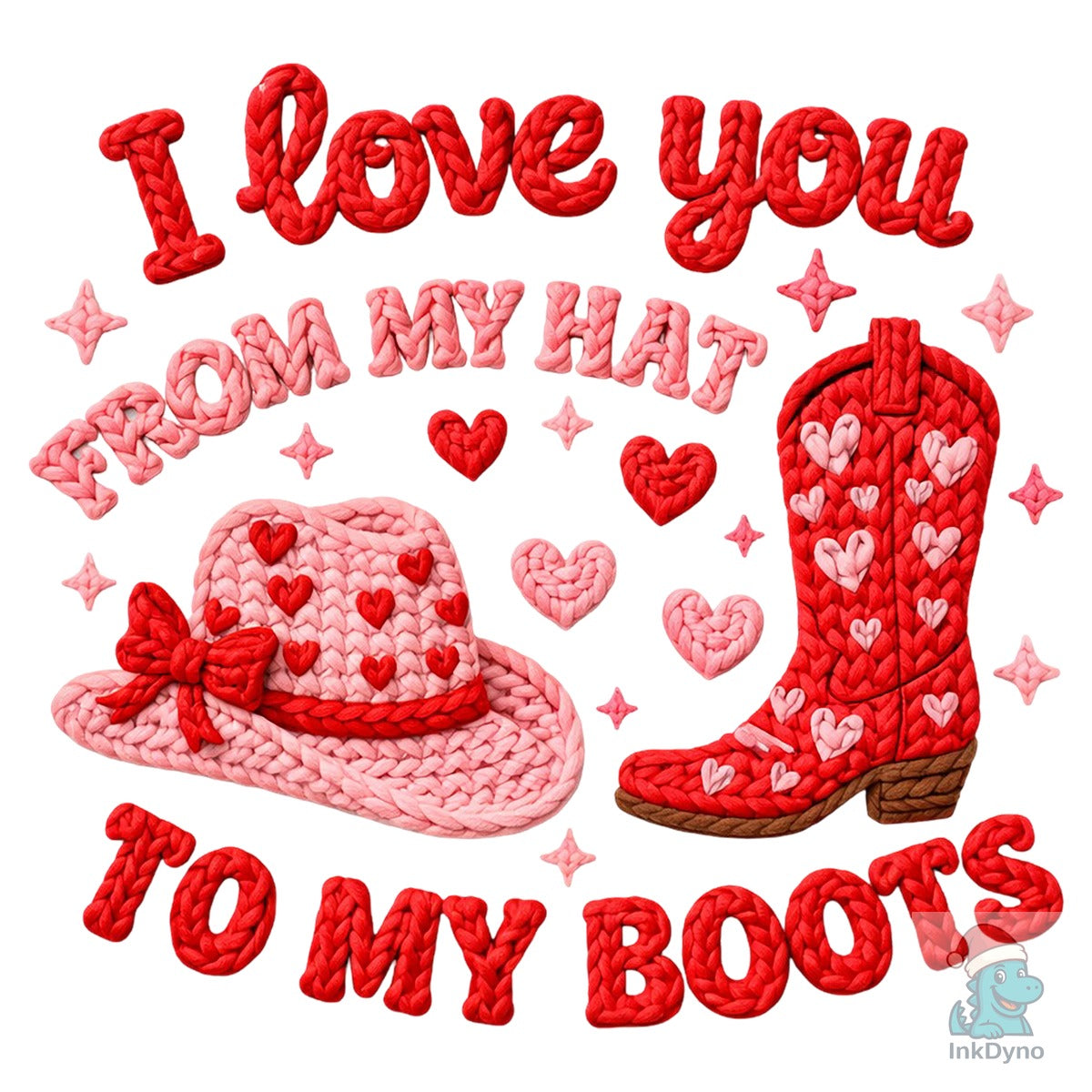 Crochet Western Valentine