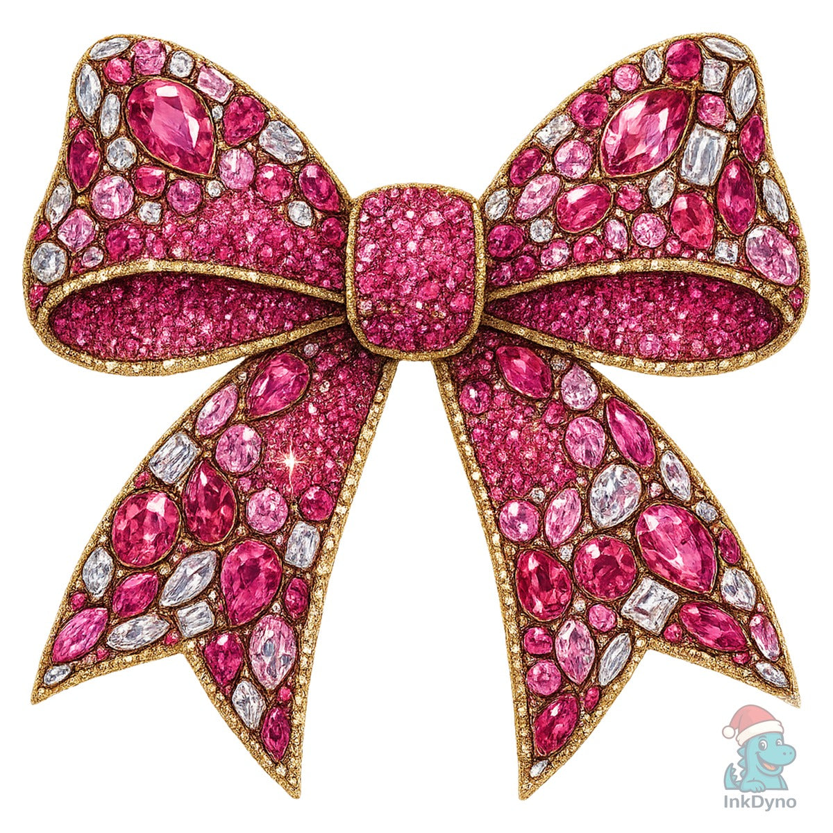 Faux Rhinestone Lock and Key