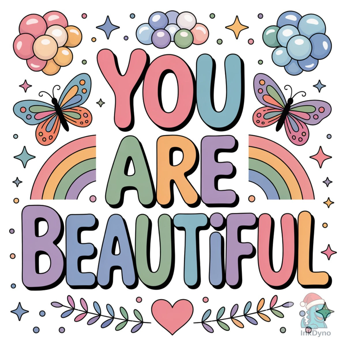 Colorful Inspirational Sublimation