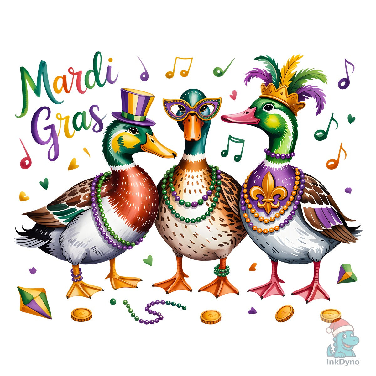 Duck Mardi Gras Mardi Gras Duck